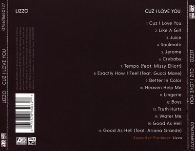 LIZZO CUZ I LOVE YOU [SUPER DELUXE] NEW CD