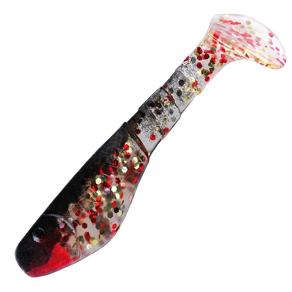 Relax Kopyto 2" 4 pièces poisson en caoutchouc perche sandre sous blister... - Photo 1/1