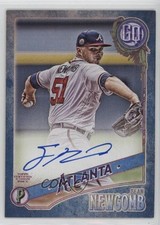 2018 Topps Gypsy Queen Indigo 47/150 Sean Newcomb #GQA-SN Auto 0ws