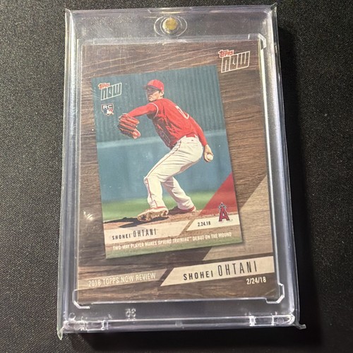 2019 Topps - 2018 Topps Now Review Shohei Ohtani #TN-2