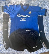 ⚫️🔵Kit allenamento Inter Umbro Fiorucci Anni 90 Vintage Maglia Regalo Natale