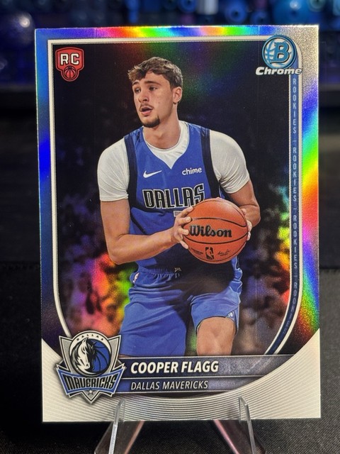 2025 Bowman - Cooper Flagg #BRR-1 Chrome Rookie Red Rc Variation