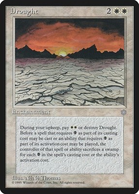 Drought (021) Ice Age ICE MTG Magic