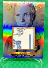 2025 Pieces Of The Past Inventors Edition Relic Henry Ford #527