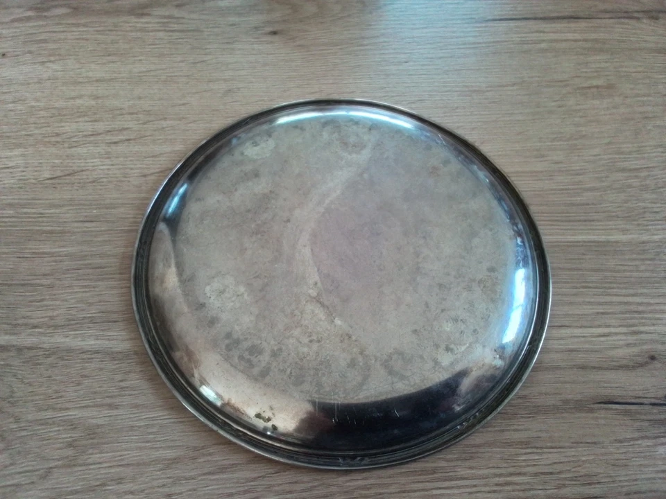petit plateau argent ? metal argenté ? - Photo 4/4