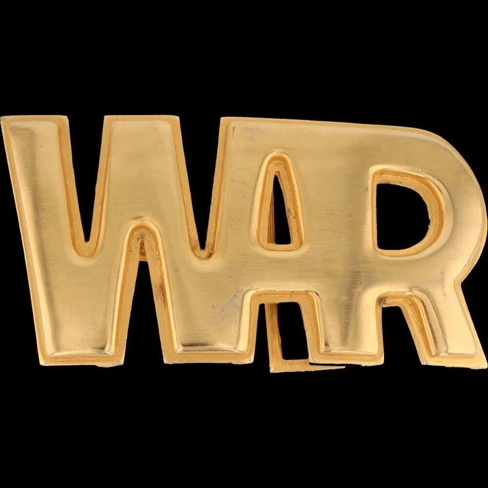 Álbum de Guerra Disco Promo Banda Funk Soul Eric Burdon Música Años 70 De Colección Hebilla de Cinturón Foto 3 de 4