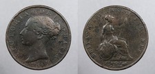 GREAT BRITAIN 1844 Halfpenny Victoria #WC105469