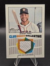 2026 Topps Heritage - Clubhouse Collection Relics Jeremy Pena #CCR-JP (MEM)