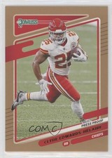 2021 Panini Donruss Press Proof Bronze Clyde Edwards-Helaire #120 0tj0