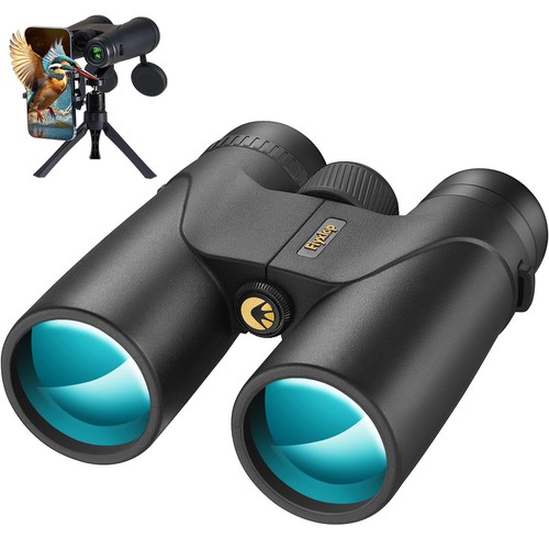 Binoculars Adults High Powered HD Compact Binoculars Bird Watching Phone Adap