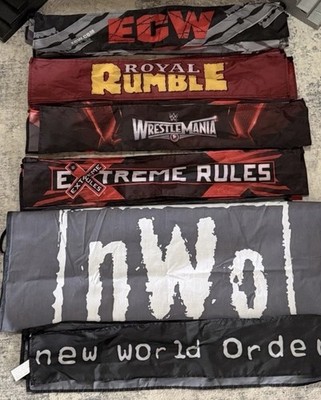 WWE NWO Full Mat and NWO, Wrestlemania, Royal Rumble, ECW, Extreme Rules Skirts