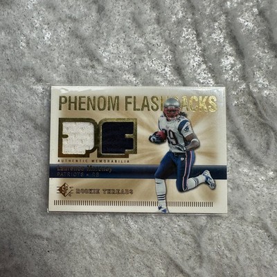 2007 SP Rookie Threads Phenom Flashbacks Jersey Card #PHF-LM Laurence Maroney RC