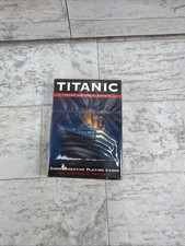 Titanic Historical Society Playing Cards Poker Size Deck Piatnik Custom Sealed