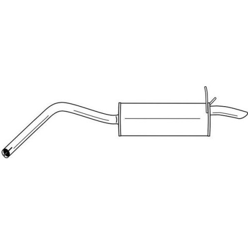 Silencieux arrière Sigam 49610 : la qualité de fabrication italienne pour votre auto