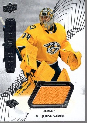 2022-23 Upper Deck Premier Jerseys #55 Juuse Saros Jersey - HKY