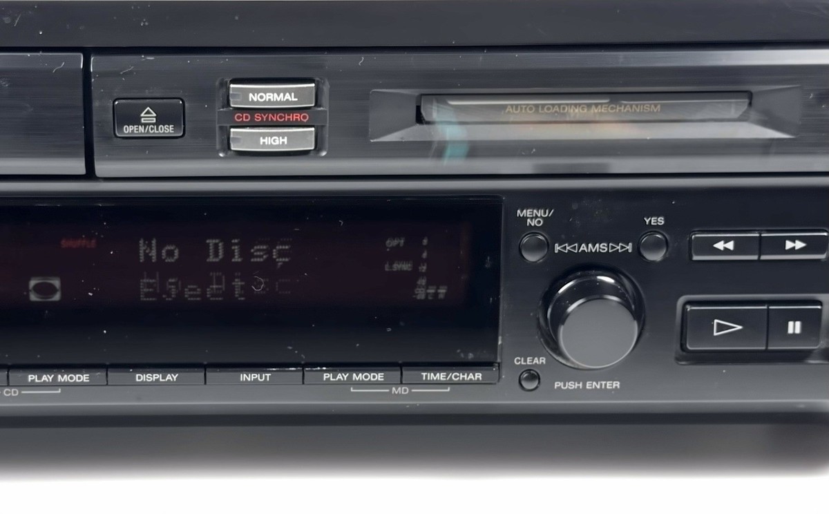 Buy Sony MXD-D3 CD to MiniDisc MD Recorder Player Deck Tested