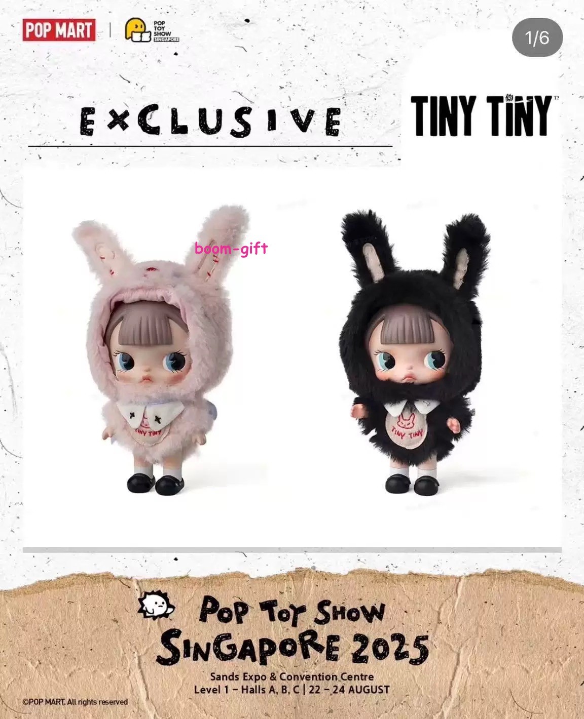 POP MART TINYTINY MAD/MAGIC BUNNY Figure Cute Trendy Confirmed Box Authentic