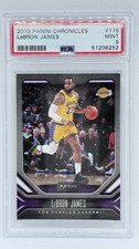 2019 Panini Chronicles NBA Basketball #176 Lebron James Playbook PSA 9