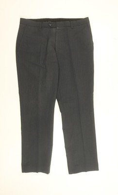 Next Anzughose Herren schwarz Wollmischung 34S normale Passform