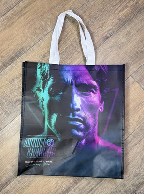 2026 Arnold Schwarzenegger Classic Ohio Tote Carry Bag Expo 18.5x17 BodyBuilding