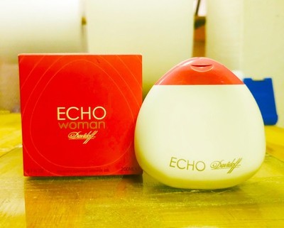 Davidoff Echo Woman Delicate Foaming Shower Gel 200ml 6.7oz VINTAGE MINT IN BOX