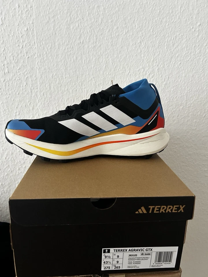 Adidas Terrex Agravic GTX Trailschuh Herren Trailrunning Größe 43,5  - Bild 2 von 4