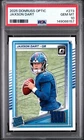 2025 PANINI DONRUSS OPTIC #273 JAXSON DART ROOKIE CARD PSA 10 LOW POP