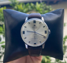 Vintage Rare 1960s Men's Heloisa 21 Jewels Cal. 1130 Swiss Made 35mm Watch