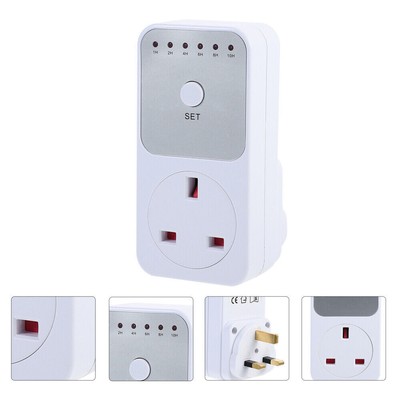 Smart Control Countdown Timer Switch Auto Shut off Outlet UK Plug-in Socket New