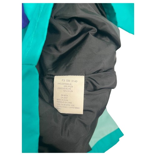 VTG Columbia Pullover Jacket Mens Medium Nylon Windbreaker Radial Sleeve 90s - Picture 12 of 17
