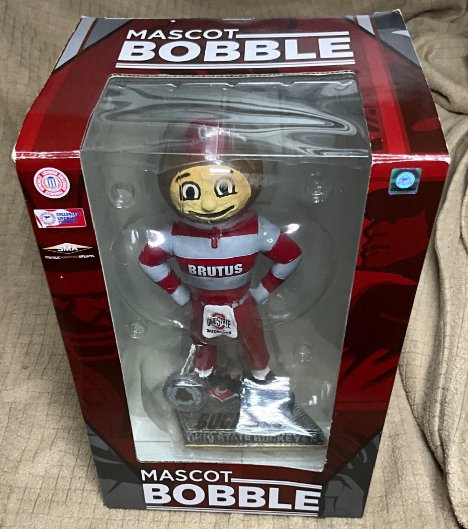 Forever Collectibles Ohio State Buckeyes NCAA Fan Bobbleheads for