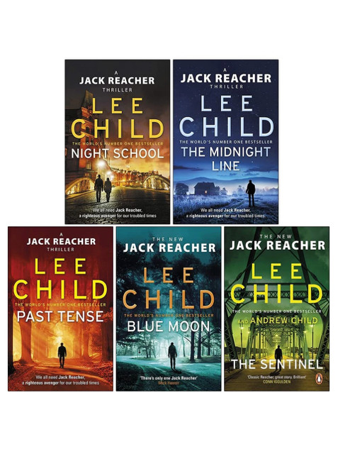 Jack Reacher Series (21-25) Collection 5 Books Set By Lee Child