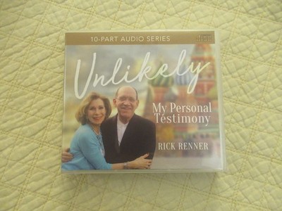 Unlikely: My Personal Testimony by Rick Renner (CD) 10-Part Series (5 Disc Set)