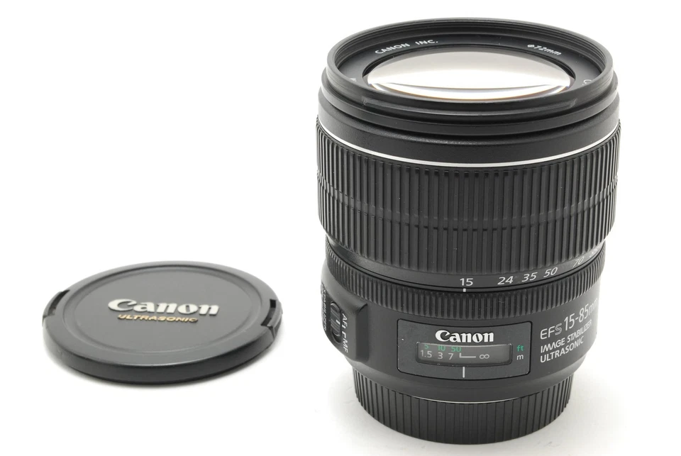 [NEAR MINT] Canon EF-S 15-85mm F3.5-5.6 IS USM Zoom Lens From JAPAN - Image 2 of 4