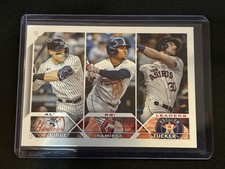 🔥Aaron Judge / Jose Ramirez / Kyle Tucker 2023 Topps Series 1 #241 RBI Leaders