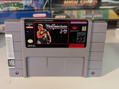 Wolfenstein 3D Super Nintendo System SNES Tested Game Original Authentic