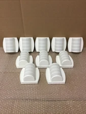 Lot of 10 NEW Tektone Sound and Signal LI382LED Dome Lt 4 Led Rrww LIGHT, QTY AV