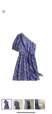 Nine West One Shoulder Floral Dress- NWT SZ XXL