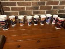 Lot of 9 Vintage 1990s Batman Returns Robin McDonalds Plastic Cups
