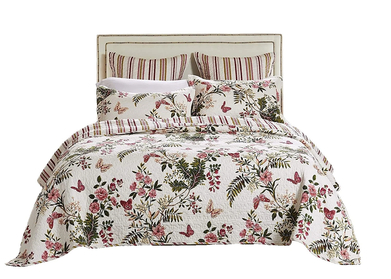 Cotton Queen Floral Quilts, Bedspreads & Coverlets