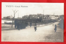 VIESTE -VIALE MARINA- FOTOGRAFICA PRIMI 900 - FOGGIA