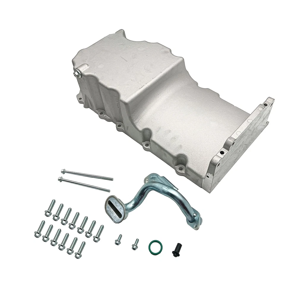 LS Engine Front Sump Oil Pan Kits For Chevy Camaro Pontiac Firebird 4.8L-6.2L Foto 4 de 4