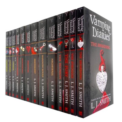 Vampire Diaries Complete Collection 13 Books Set by L. J. Smith (The... 