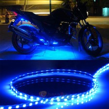 18x Led Strip Light 12v Flexible Waterproof Underglow Lights For Car Motorcycles