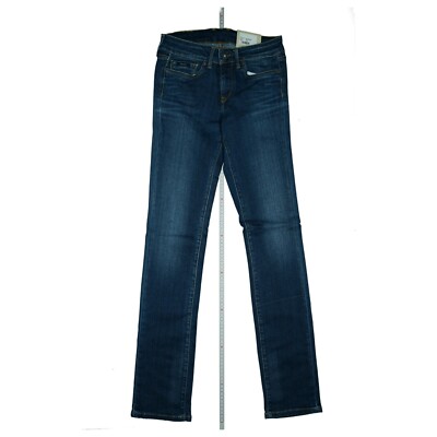 PEPE JEANS Chelsea stretch Hose Regular Fit Waist Straight Leg 30 L32 Blau NEU