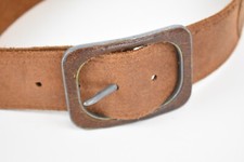 Ceinture Cuir Marron Un Deux Trois Taille 36/38 Femme - Neuf Avec étiquettes, Valeur 79€