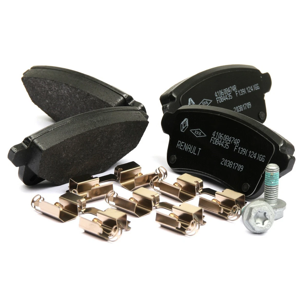 ORIGINAL Renault Bremsbeläge FLUENCE MEGANE 3 GRAND / SCENIC 3  