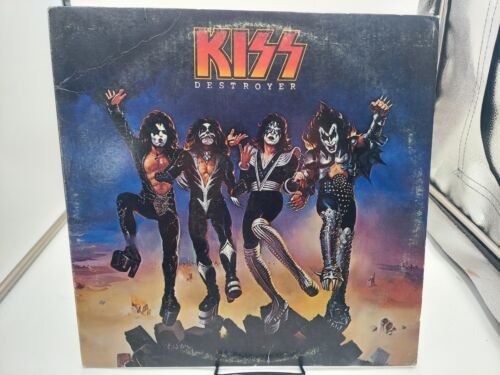 ๐ธ Kiss Destroyer LP Record (1976) ๐ถ EX/cVG+ Sterling Bogart Label Ultrasonic.