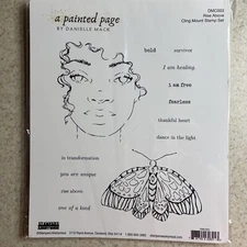 Danielle Mack Cling Stamps-Rise Above - DMC003