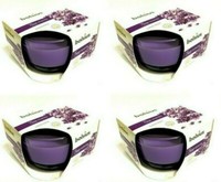 4X Bolsius Aroma Duftkerze True Scents Glas Kerze Lavender Duftglas